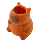 LEAN Capybara Stiftehalter-Figur, braun, 10 x 7 cm – Produktabbildung 2