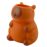 LEAN Capybara Stiftehalter-Figur, braun, 10 x 7 cm – Produktabbildung 3