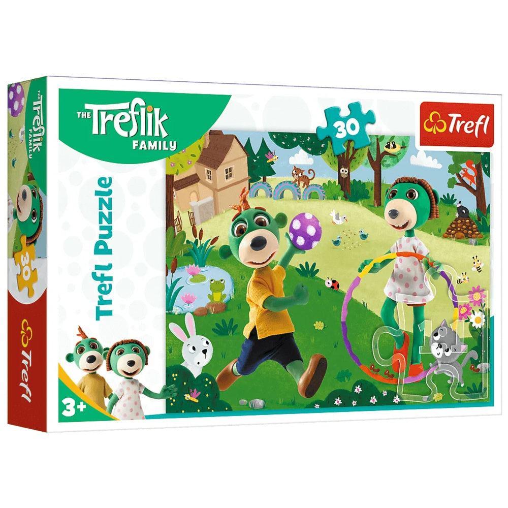 Trefl Puzzle Puzzle - 30 - Aktiver Tag - Treflik Family Trefl 18287