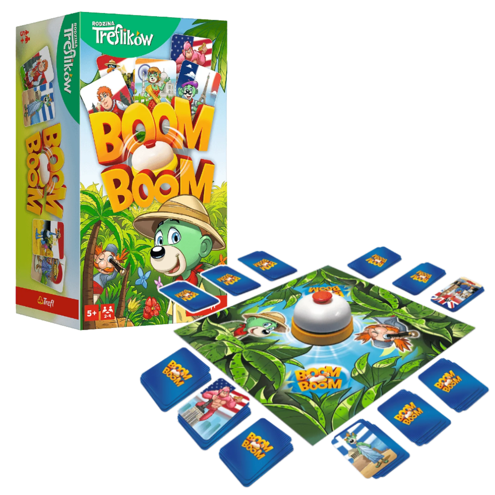 02822 GAME - Boom Boom Treflik Family Trefl
