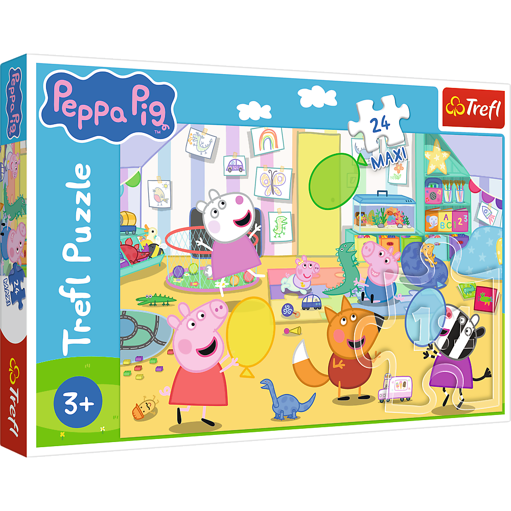 Trefl Puzzle Puzzle 24 Maxi – Wunderschöne Peppa – Peppa Wutz Trefl 14367