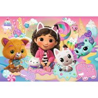 Trefl Puzzle Puzzle – 24 Maxi – Gabbys Katzenwelt – Trefl 14381 – Produktabbildung 2
