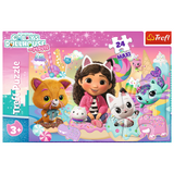 Trefl Puzzle Puzzle – 24 Maxi – Gabbys Katzenwelt – Trefl 14381 – Produktabbildung 3