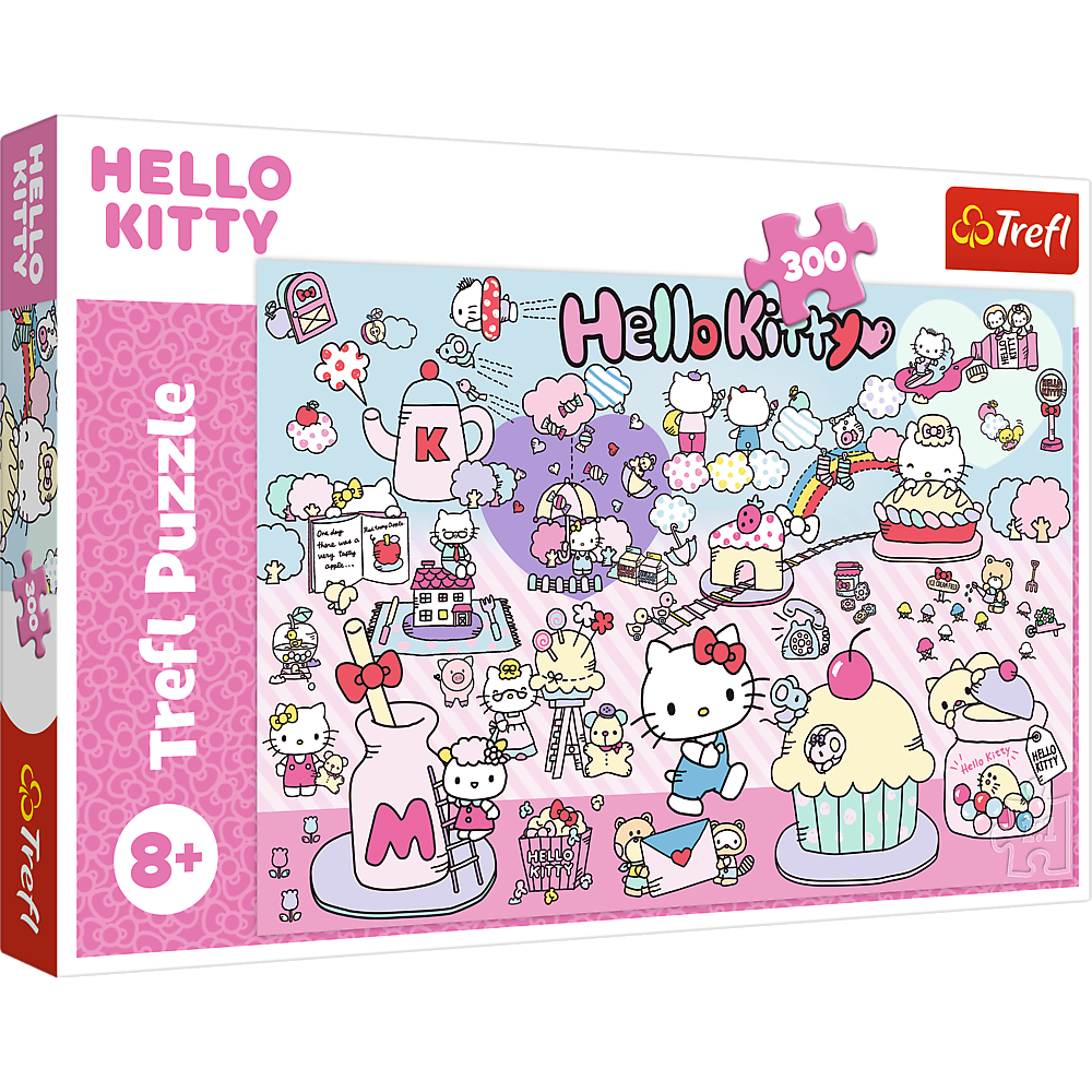 Trefl Puzzle Puzzle – 300 Teile – Entdecke die Welt von Hello Kitty – Hello Kitty Trefl 23031