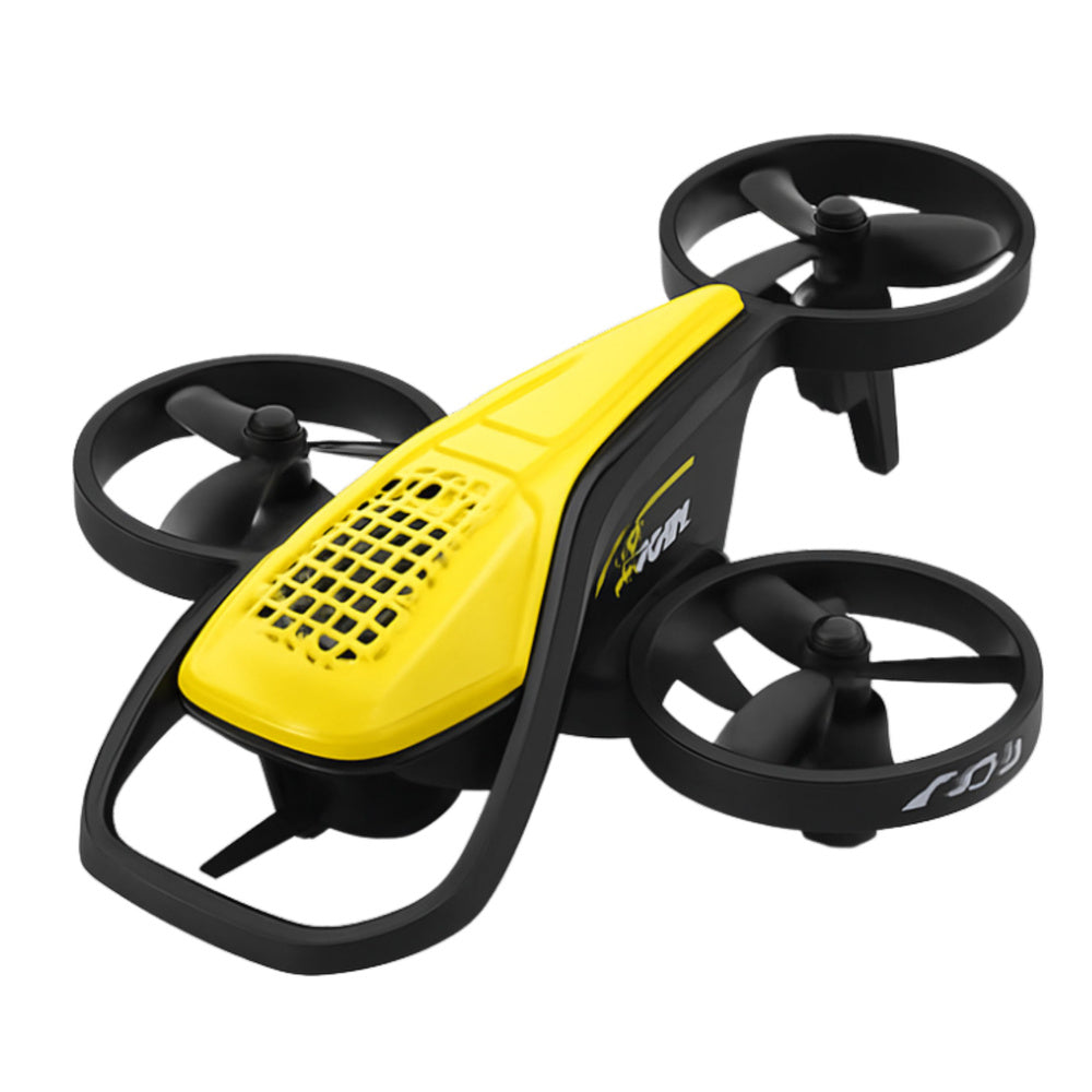 LEAN Toys Mini-RC-Drohne Syma X36 Vier-Achsen-Akrobatik Gelb – Produktabbildung 2