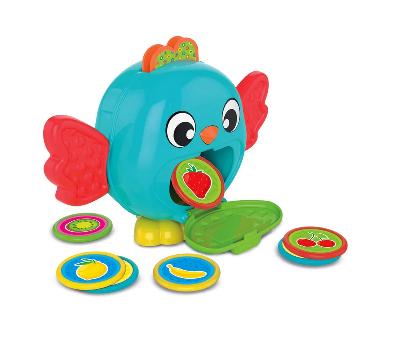 Bunter Vogel-Spardose Clementoni 17577