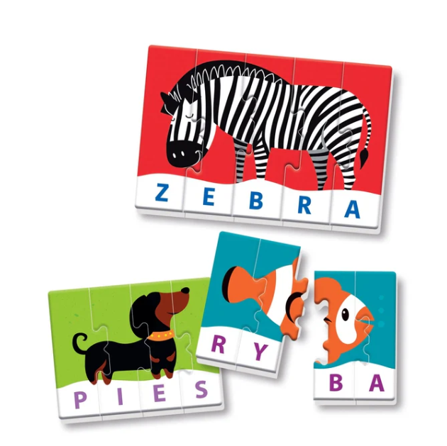 Lernspiel Puzzle: Meine ersten Wörter Ich lerne beim Spielen Polnische Sprache Clementoni 50770 – Produktabbildung 2