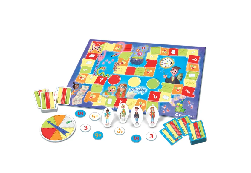 Brettspiel Mathematische Bildung Lernen durch Spielen Polnische Sprache Clementoni 50778 – Produktabbildung 2