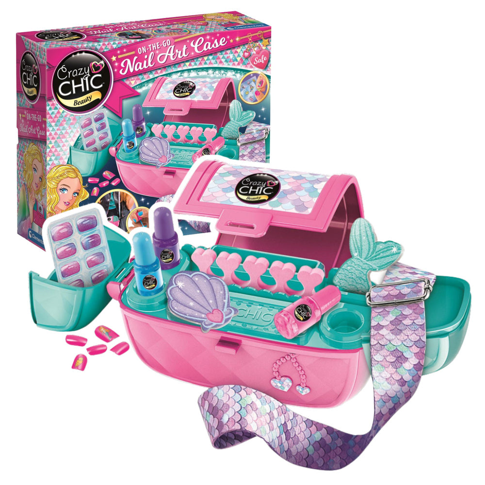 Crazy Chic Mobiles Nagelstudio in der Handtasche Clementoni 18217
