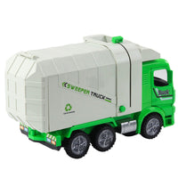 Garbage truck, city lights, noises, green (3)