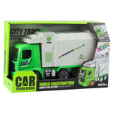 Garbage truck, city lights, noises, green (7)