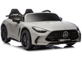 LEAN CARS Mercedes GT63 AMG DK-GT63 24V LCD Elektroauto, Hellgrau