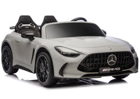 LEAN CARS Mercedes GT63 AMG DK-GT63 24V LCD Elektroauto, Hellgrau