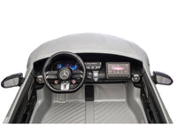 LEAN CARS Mercedes GT63 AMG DK-GT63 24V LCD Elektroauto, Hellgrau – Produktabbildung 10