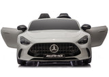 LEAN CARS Mercedes GT63 AMG DK-GT63 24V LCD Elektroauto, Hellgrau – Produktabbildung 4