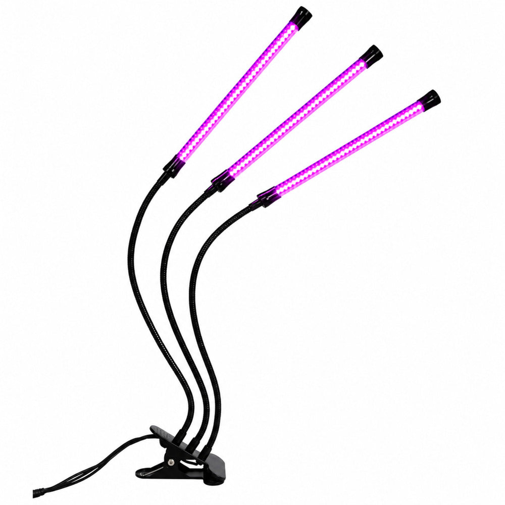 LED grow light for plant cultivation, triple module, clip-on (2)