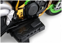 LEAN CARS XW-07 Akku-Motorrad mit beleuchteten LED-Rädern, Grün – Produktabbildung 9