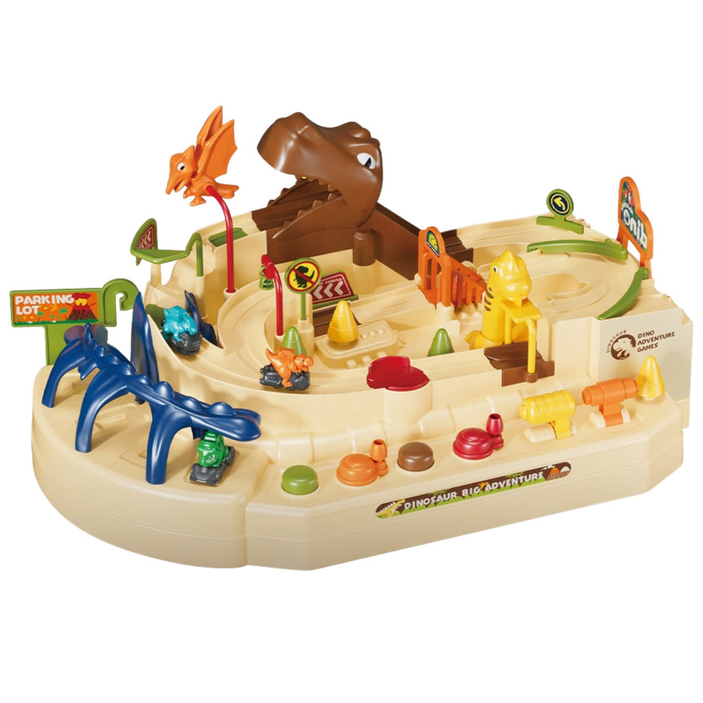 Interactive dinosaur arcade racetrack, 8 challenges and vehicles (manual) (2)