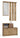 Garderobe VERA EICHE ARTISAN