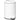 HOMCOM Mülleimer 20L, mit Pedal, Inneneimer, fingerabdrucksicher, leises Schließen, Cremeweiß