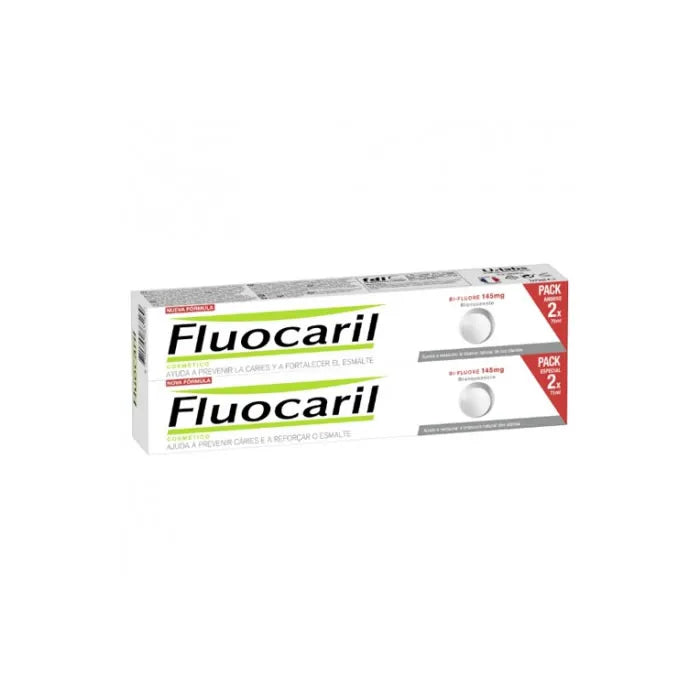 Fluocaril Bi-Fluor Whitening Toothpaste 2 x 75 ml