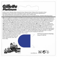 Gillette Platinum Nachfüllung 5 Einheiten