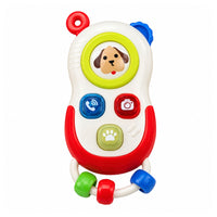 LEAN Toys Interaktives Telefon für Kleinkinder: Bewegliche Elemente, Lichter, Geräusche – Produktabbildung 2