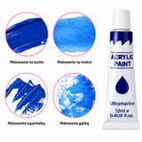 LEAN Künstler-Acrylfarben-Set, 24 Farben, 12 ml – Produktabbildung 3