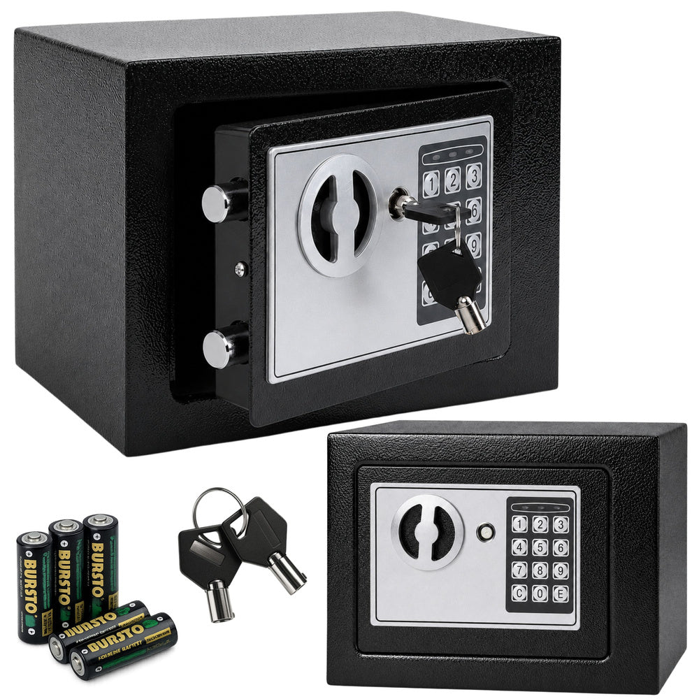 LEAN Elektronischer Heimtresor für Dokumente, Geld, Code, Notfallschlüssel 6L