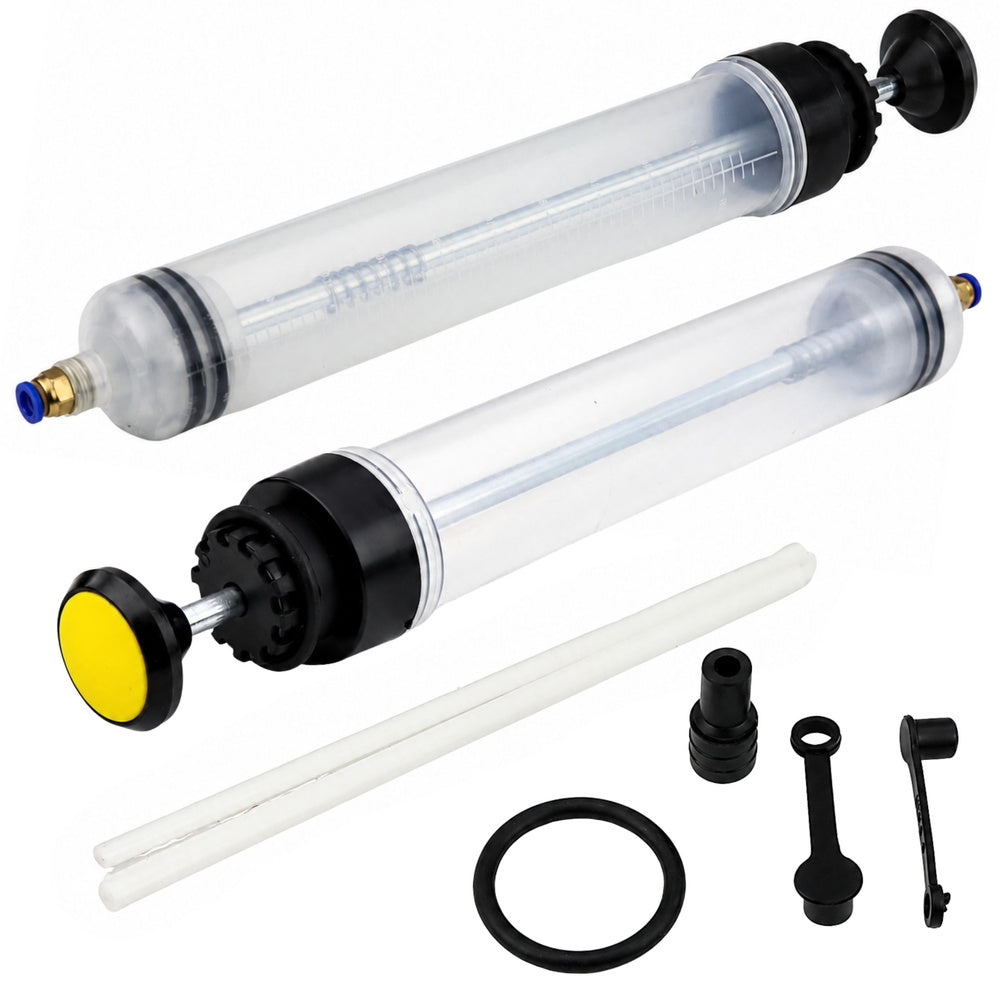 Syringe pump for oil and fluid suction pump, 200 ml