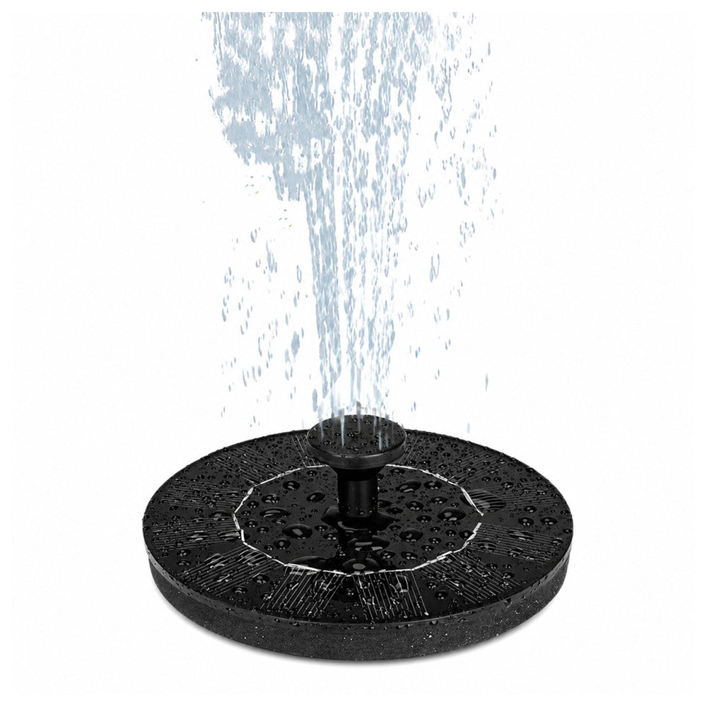 Solar-powered garden fountain for ponds, 4 nozzles, 180 l/h (2)
