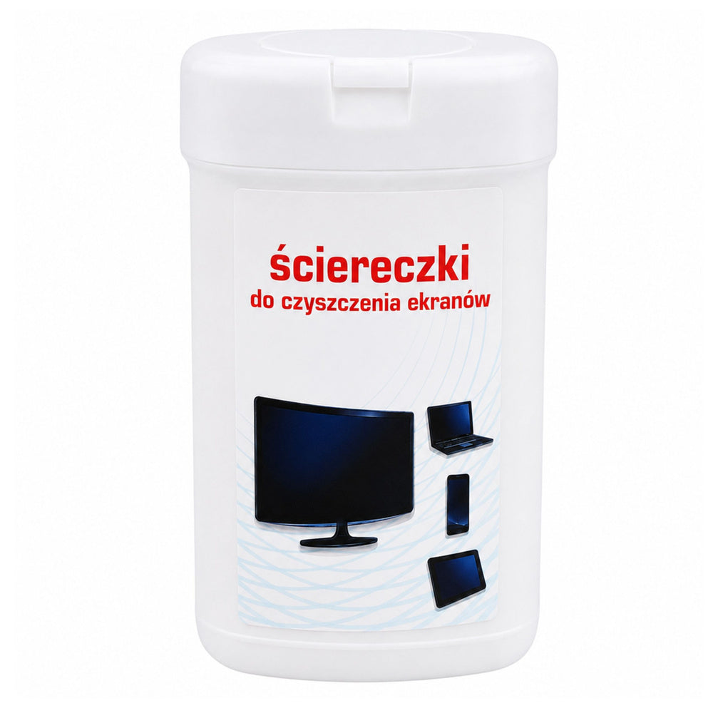 Cleaning wipes for monitors, phones, computers, 100 count (6)