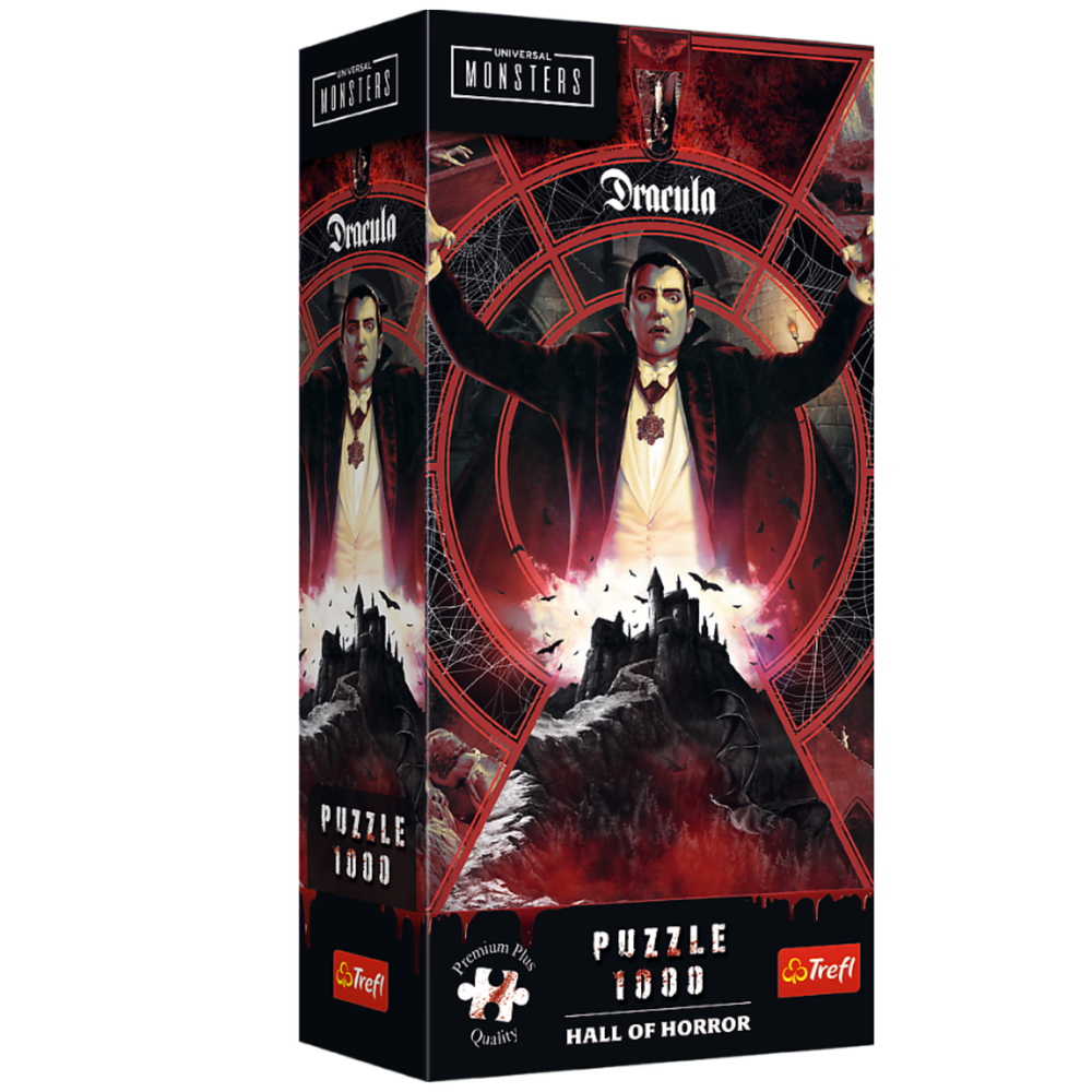 Trefl Puzzle Puzzle - 1000 – Premium Plus – Hall of Horror: Dracula – Trefl 12109