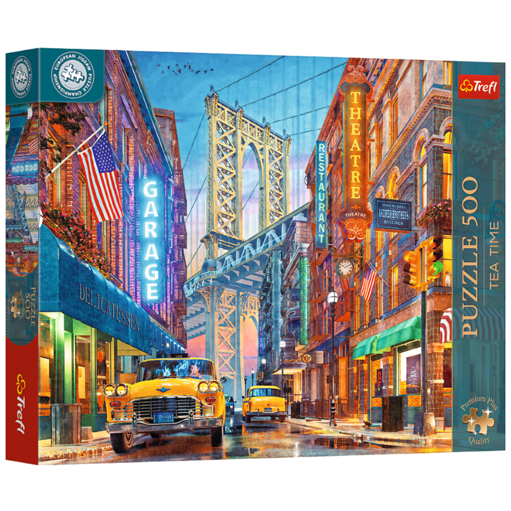 Trefl Puzzle Puzzle - 500 – Premium Plus – Blick auf Manhattan – Trefl 37613