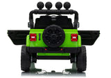 LEAN CARS Jeep Rubicon DK-JWR558 24V Grünes batteriebetriebenes Fahrzeug – Produktabbildung 10