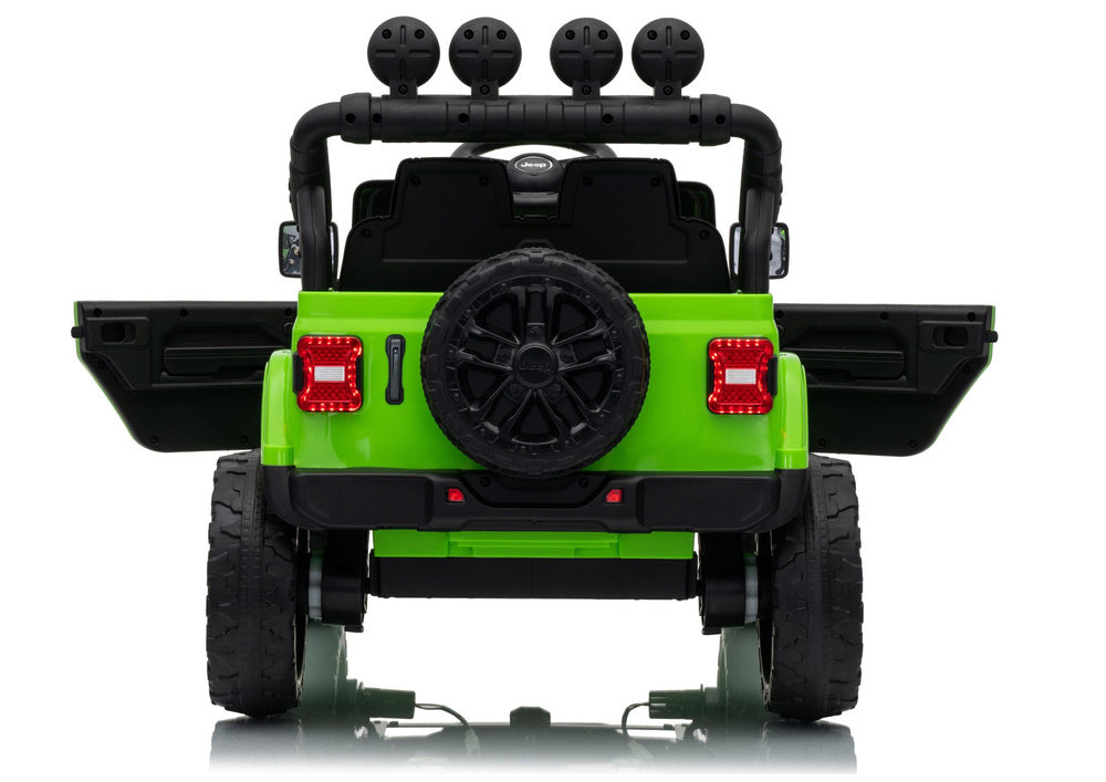 LEAN CARS Jeep Rubicon DK-JWR558 24V Grünes batteriebetriebenes Fahrzeug – Produktabbildung 10