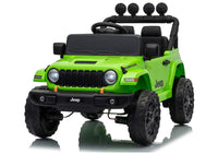 LEAN CARS Jeep Rubicon DK-JWR558 24V Grünes batteriebetriebenes Fahrzeug – Produktabbildung 2