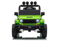 LEAN CARS Jeep Rubicon DK-JWR558 24V Grünes batteriebetriebenes Fahrzeug – Produktabbildung 3