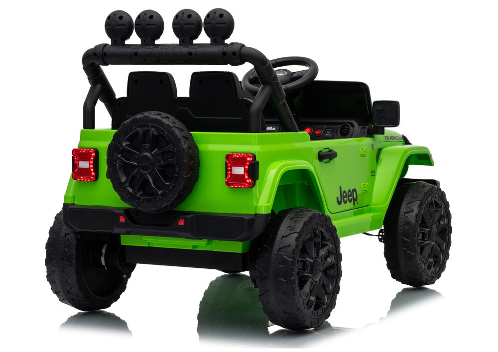 LEAN CARS Jeep Rubicon DK-JWR558 24V Grünes batteriebetriebenes Fahrzeug – Produktabbildung 4