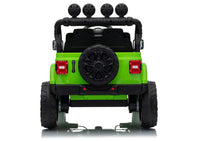 LEAN CARS Jeep Rubicon DK-JWR558 24V Grünes batteriebetriebenes Fahrzeug – Produktabbildung 6