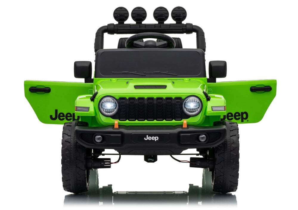 LEAN CARS Jeep Rubicon DK-JWR558 24V Grünes batteriebetriebenes Fahrzeug – Produktabbildung 8