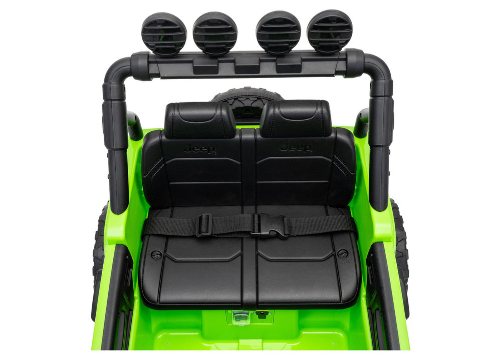 LEAN CARS Jeep Rubicon DK-JWR558 24V Grünes batteriebetriebenes Fahrzeug – Produktabbildung 9