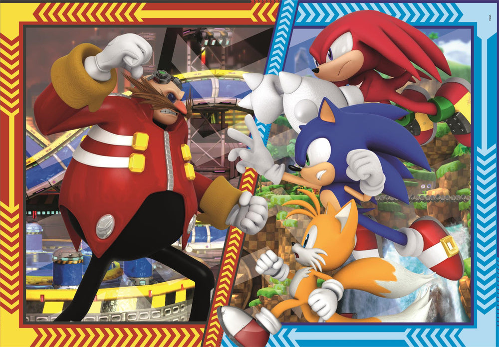 Puzzle 180 Super Color SONIC Clementoni 29795 – Produktabbildung 2