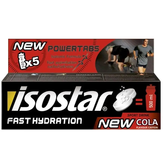 Isostar Powertabs Fast Hydration Cola Drink 10 Tablets x 12g