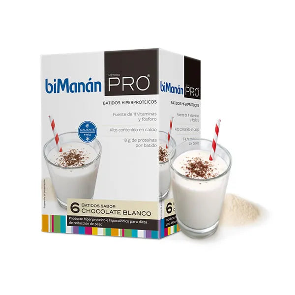 BIMANÁN Bimanan Pro 6 Weiße Schokolade-Geschmack Milkshake 150g