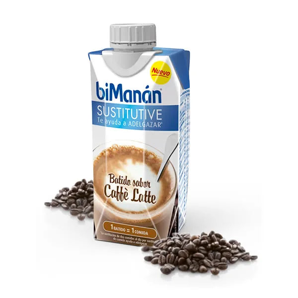 BIMANÁN Bimanan Sustitutive Caffé Latte-Geschmack Milkshake 330ml
