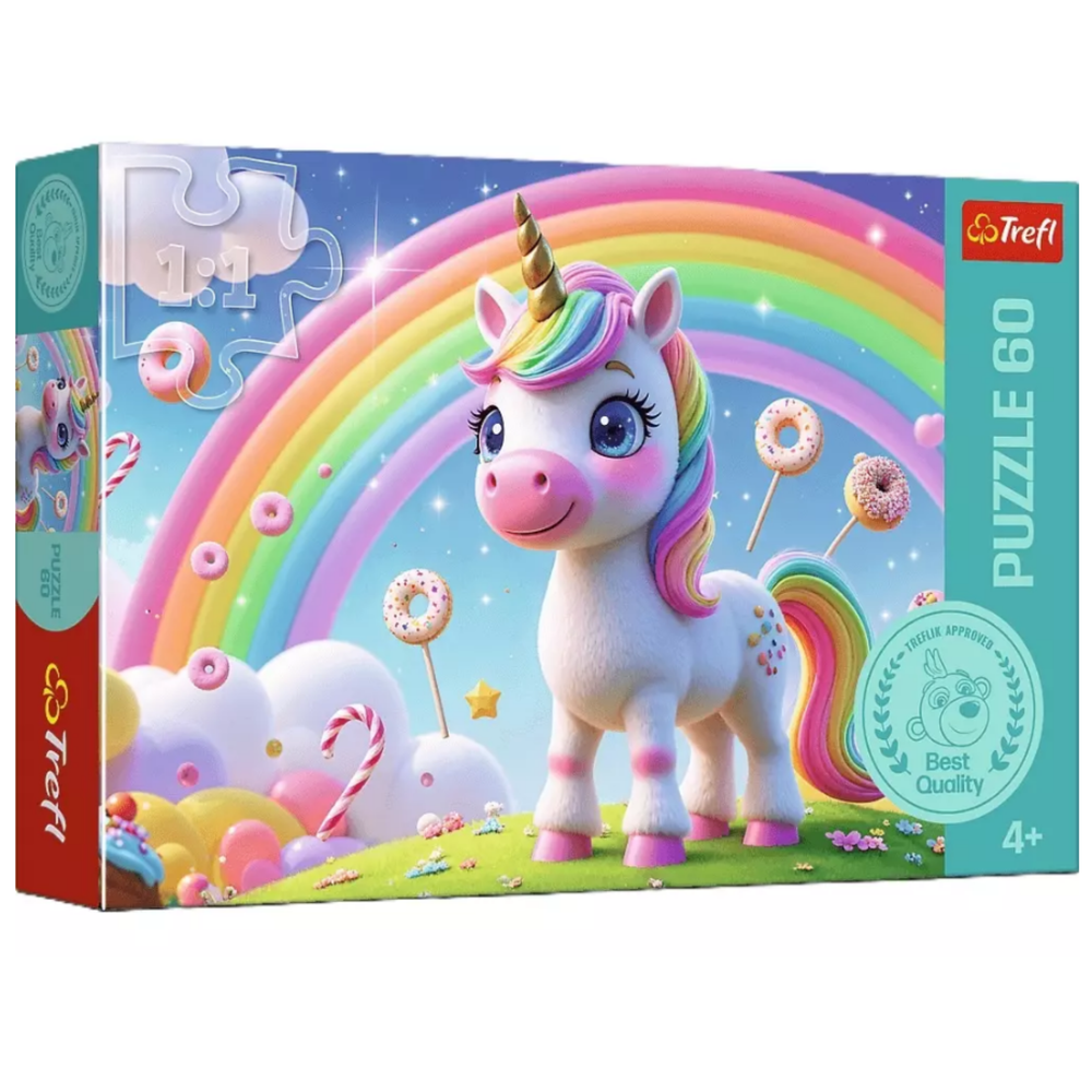 Trefl Puzzle Puzzle - 60 – Zuckerwelt – Trefl 17416