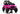 LEAN CARS Jeep Rubicon DK-JWR558 24V Pinkes batteriebetriebenes Fahrzeug