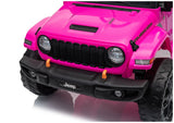 LEAN CARS Jeep Rubicon DK-JWR558 24V Pinkes batteriebetriebenes Fahrzeug – Produktabbildung 12