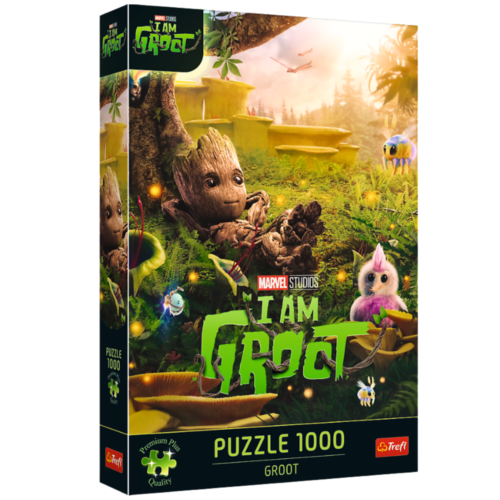 Trefl Puzzle Puzzle - 1000 - Premium Plus – Marvel - Groot - Trefl 10834